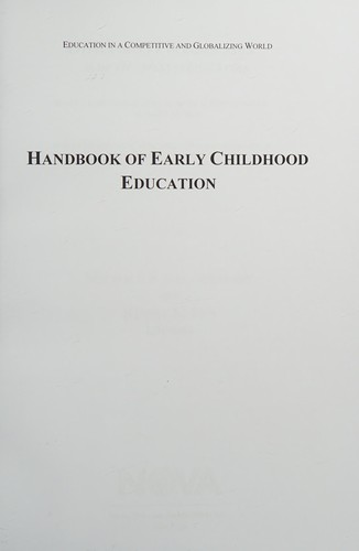 Handbook of early childhood education