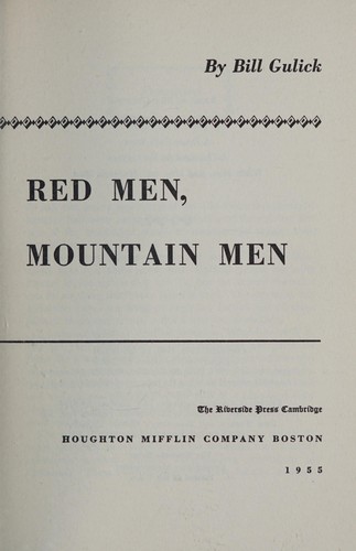 White men, red men, and mountain men