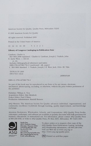 ISO 9001:2008 explained