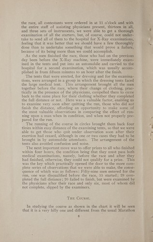 Physiological and pathological effects of severe exertion (the marathon race)