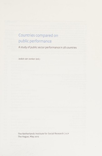Countries compared on public performance