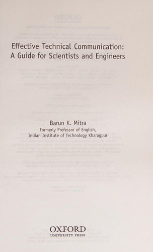 Effective technical communication