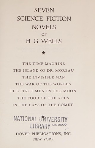 Seven Science Fiction Novels of H.G. Wells