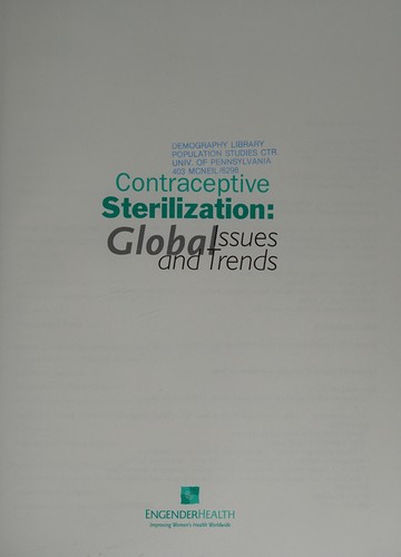 Contraceptive Sterilization
