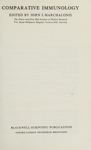 Comparative immunology