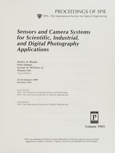 Sensors and camera systems for scientific, industrial, and digital photography applications