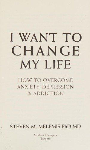 I want to change my life