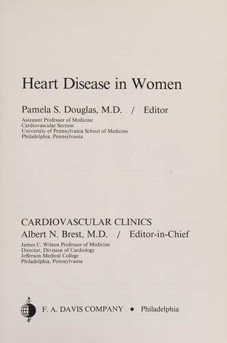 Heart Disease in Women (Cardiovascular Clinics)