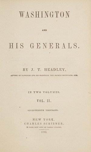 Washington and his generals