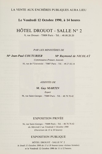 Curiosa, autographes, gravures, dessins, incunable; XVIe, XVIIe, XVIIIe, almanachs royaux, nationaux, imp©♭riaux, documentation, XIXe si©·cle, XXe si©·cle