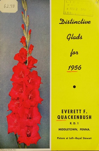 Distinctive glads for 1956