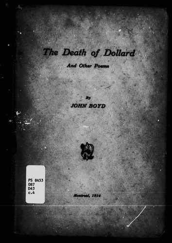 The death of Dollard and other poems