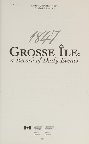 1847, Grosse Île