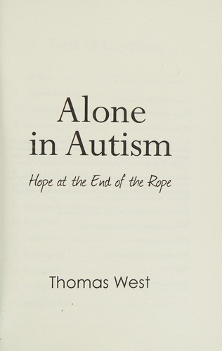 Alone in Autism