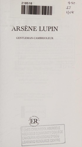 Arsene Lupin. Gentleman-cambrioleur