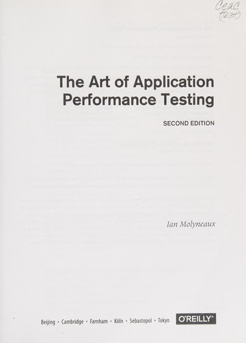 Art of Application Performance Testing