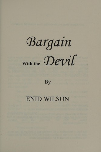 Bargain with the devil
