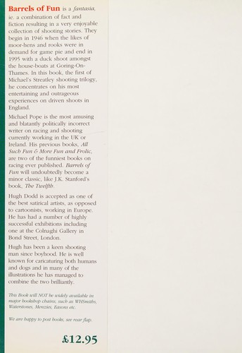 BARRELS OF FUN. (SIGNED BY AUTHOR).