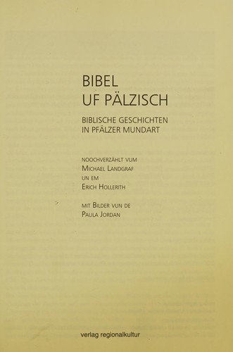 Bibel uf Plzisch