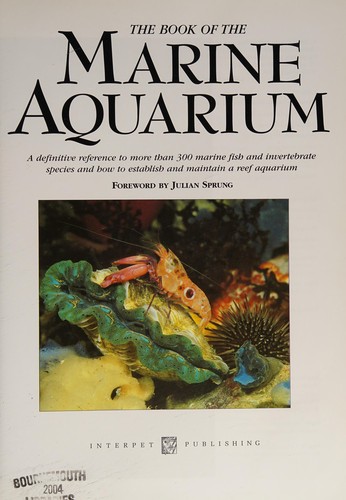 The Book of the Marine Aquarium