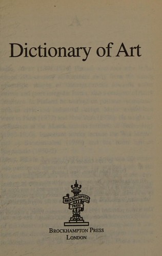 The Brockhampton Dictionary of Art