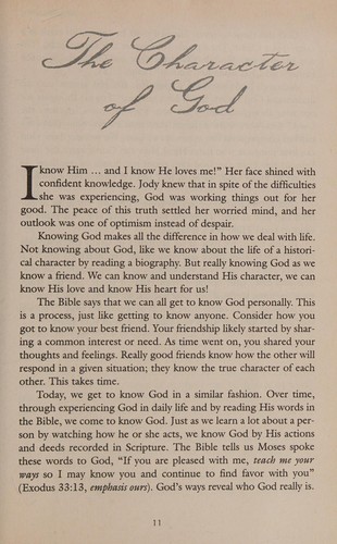 The Character of God