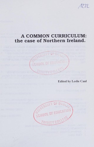 A common curriculum