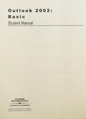 Course ILT: Outlook 2002