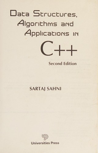 Data Structures Algorithms And Applications In C++