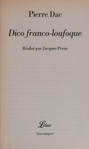 Dico franco-loufoque