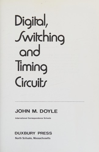 Digital, switching, and timing circuits
