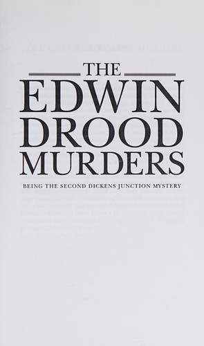 The Edwin Drood Murders