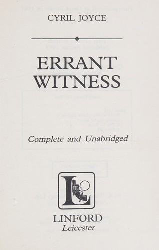 Errant Witness