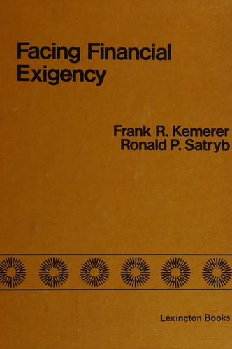 Facing financial exigency