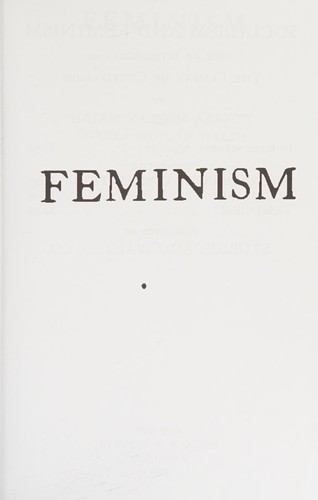 Feminism (Classic Reprint)