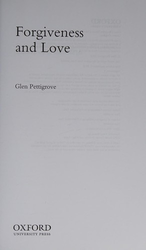 Forgiveness and Love