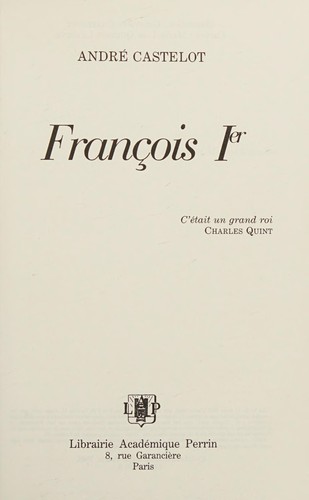 François Ier
