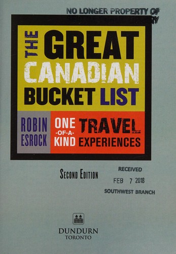 Great Canadian Bucket List