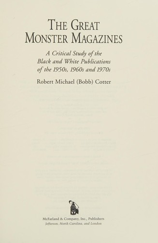 The great monster magazines