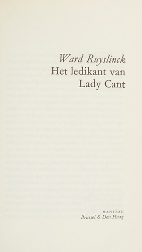 Het ledikant van Lady Cant