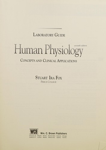 Laboratory Guide to Human Physiology