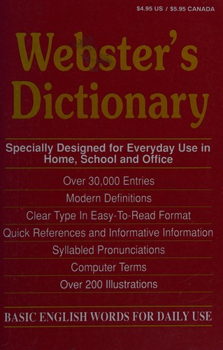 WEBSTER'S DICTIONARY