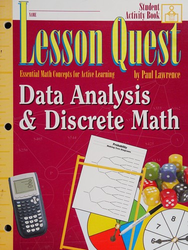Data Analysis & Discrete Math Student Activity Book (Lesson Quest - Essential Math Concepts for Active Learning)