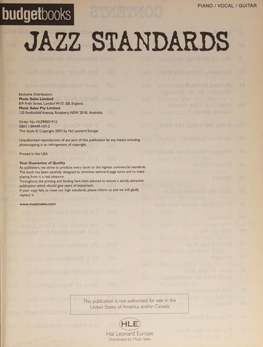 Jazz Standards