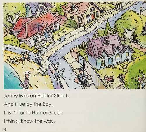 Jenny lives on Hunter Street (The book bank)