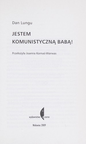 Jestem komunistyczną babą!