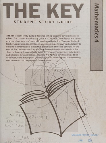The Key StudyGuide- Alberta Mathematics 4