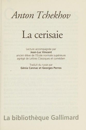 La Cerisaie (French Edition)