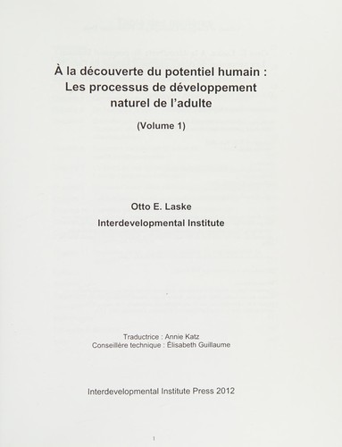 A la Decouverte du Potentiel Humain