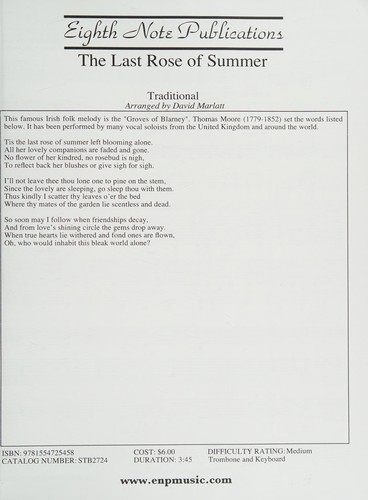 The Last Rose of Summer